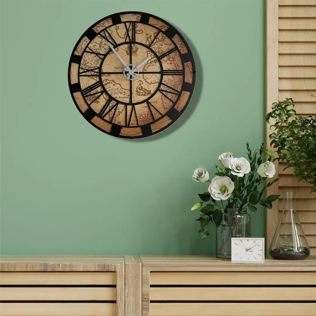 Upgrade Your Space with a Trendy Metal Wall Clock - Illustrated Guide | Dekadron