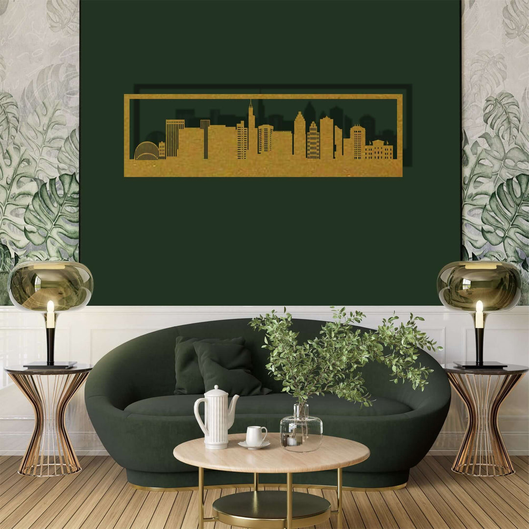 Raleigh Metal Wall Art - Decor available at Dekadron for $114.90