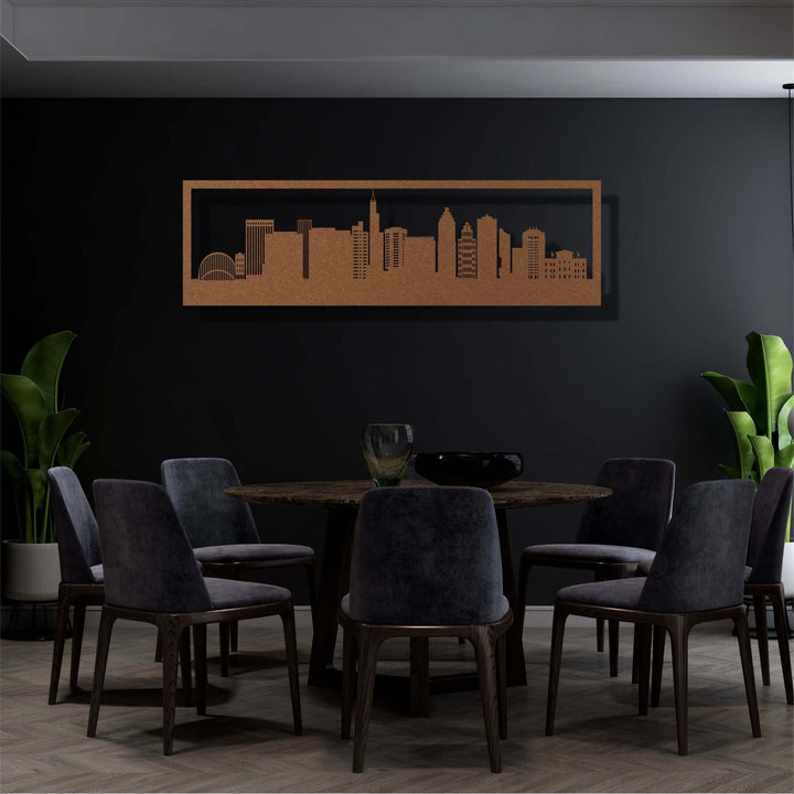 Raleigh Metal Wall Art - Decor available at Dekadron for $114.90