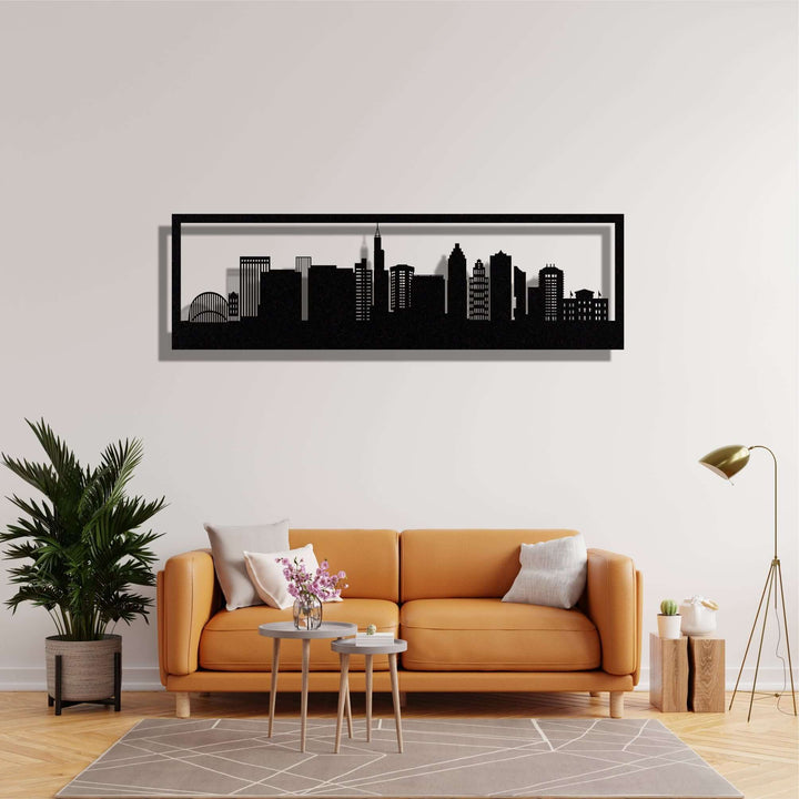 Raleigh Metal Wall Art - Decor available at Dekadron for $104.90