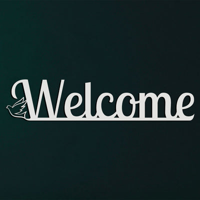 Welcome  Metal Wall Art