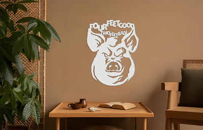 Animal Farm Metal Wall Art