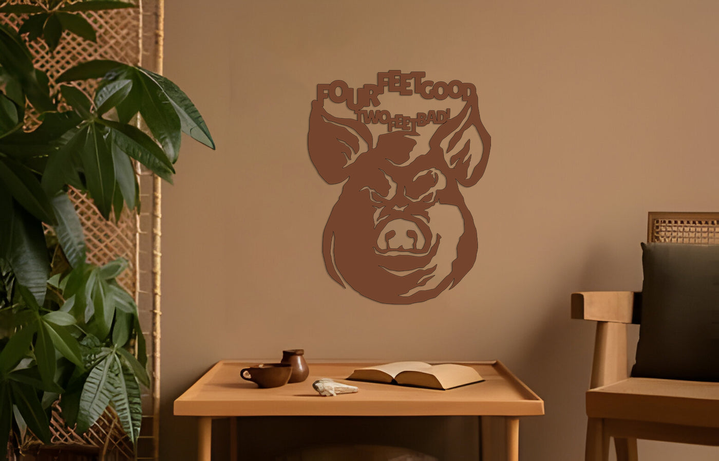 Animal Farm Metal Wall Art