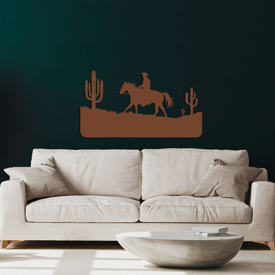 Wild West Metal Wall Art