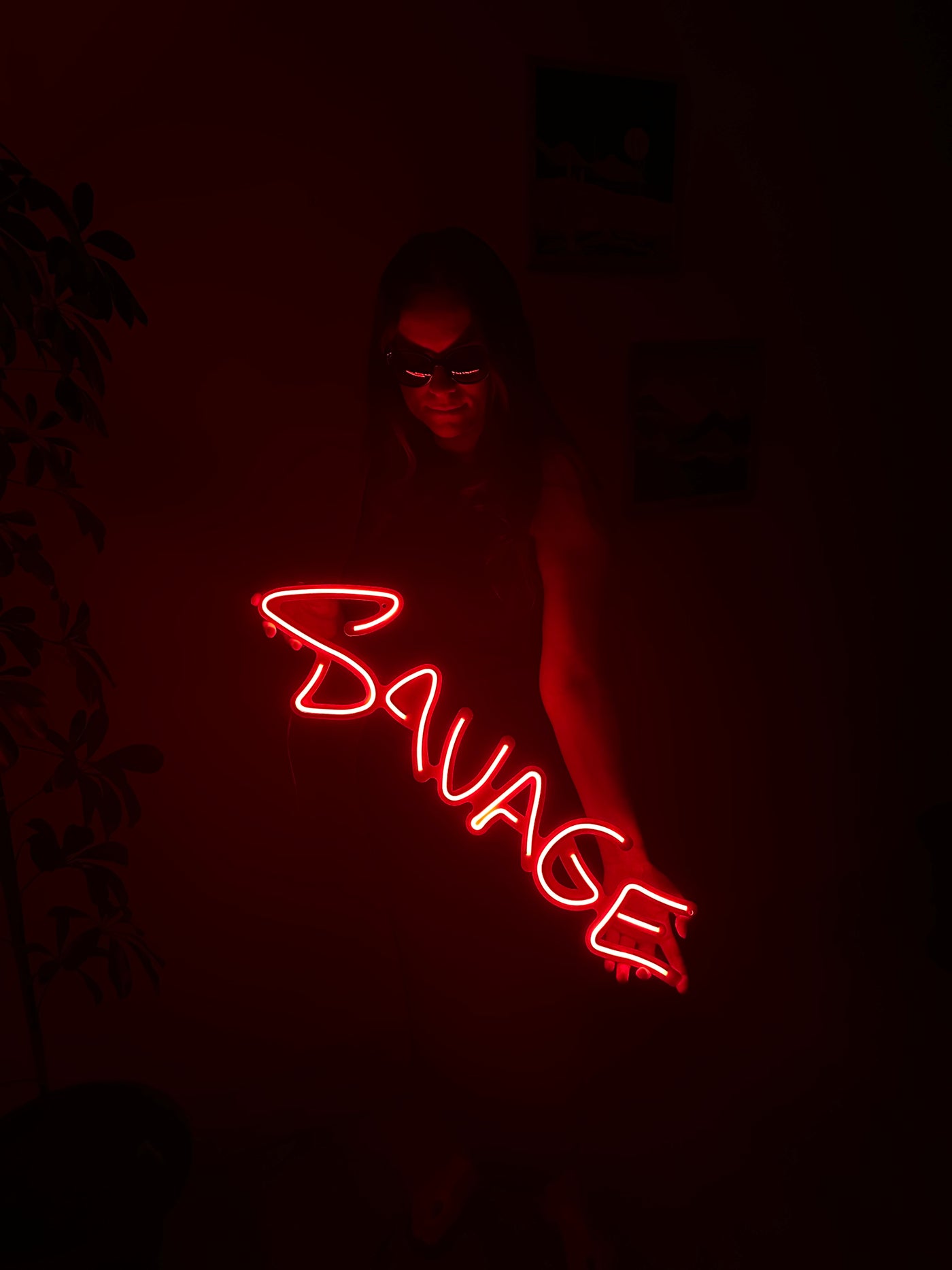 Savage Metal Neon Sign