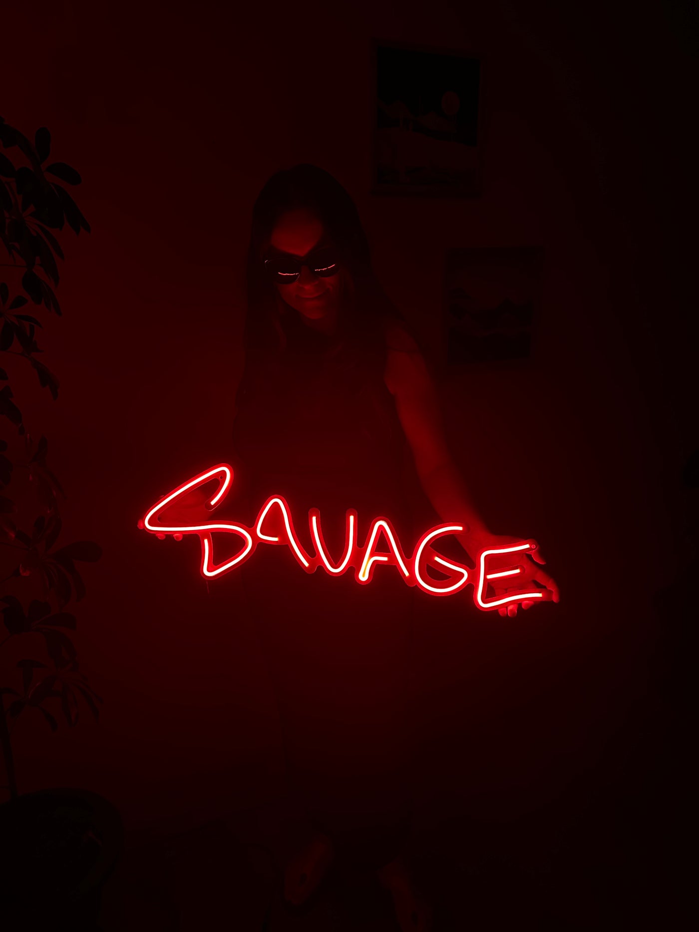 Savage Metal Neon Sign