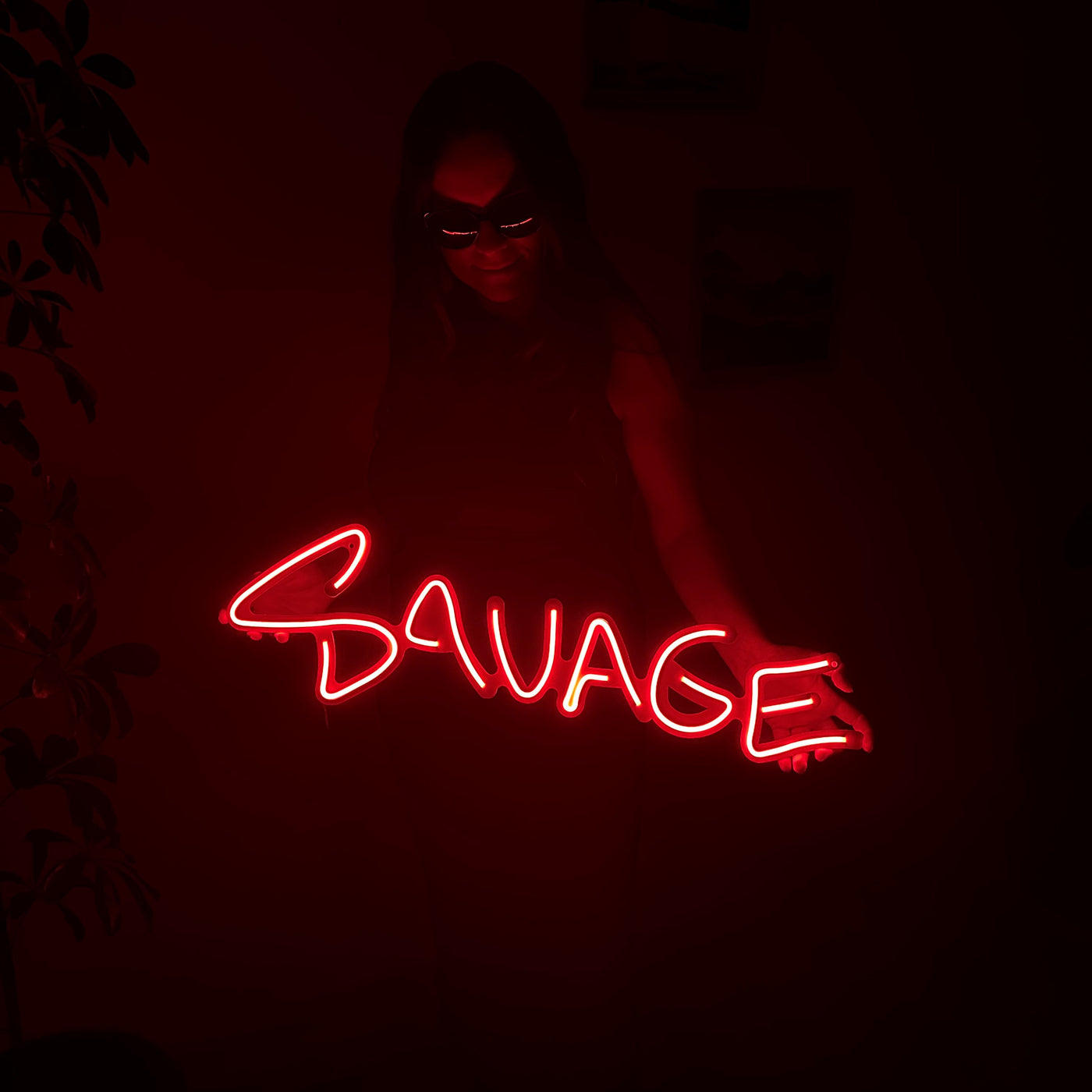 Savage Metal Neon Sign