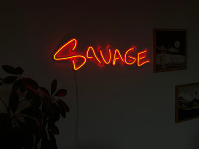 Savage Metal Neon Sign