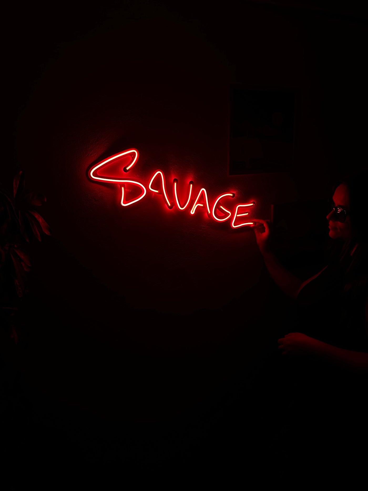 Savage Metal Neon Sign