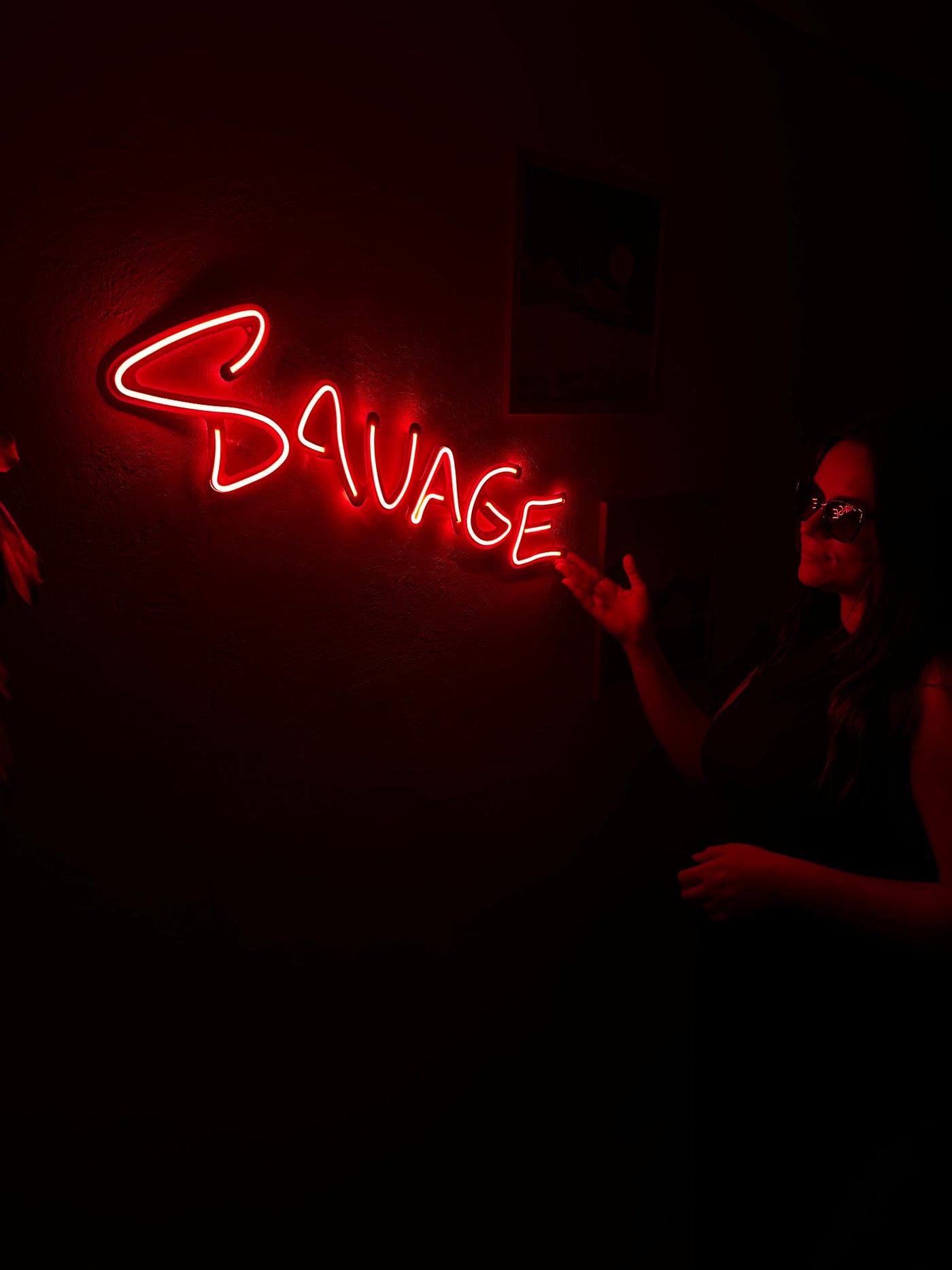 Savage Metal Neon Sign