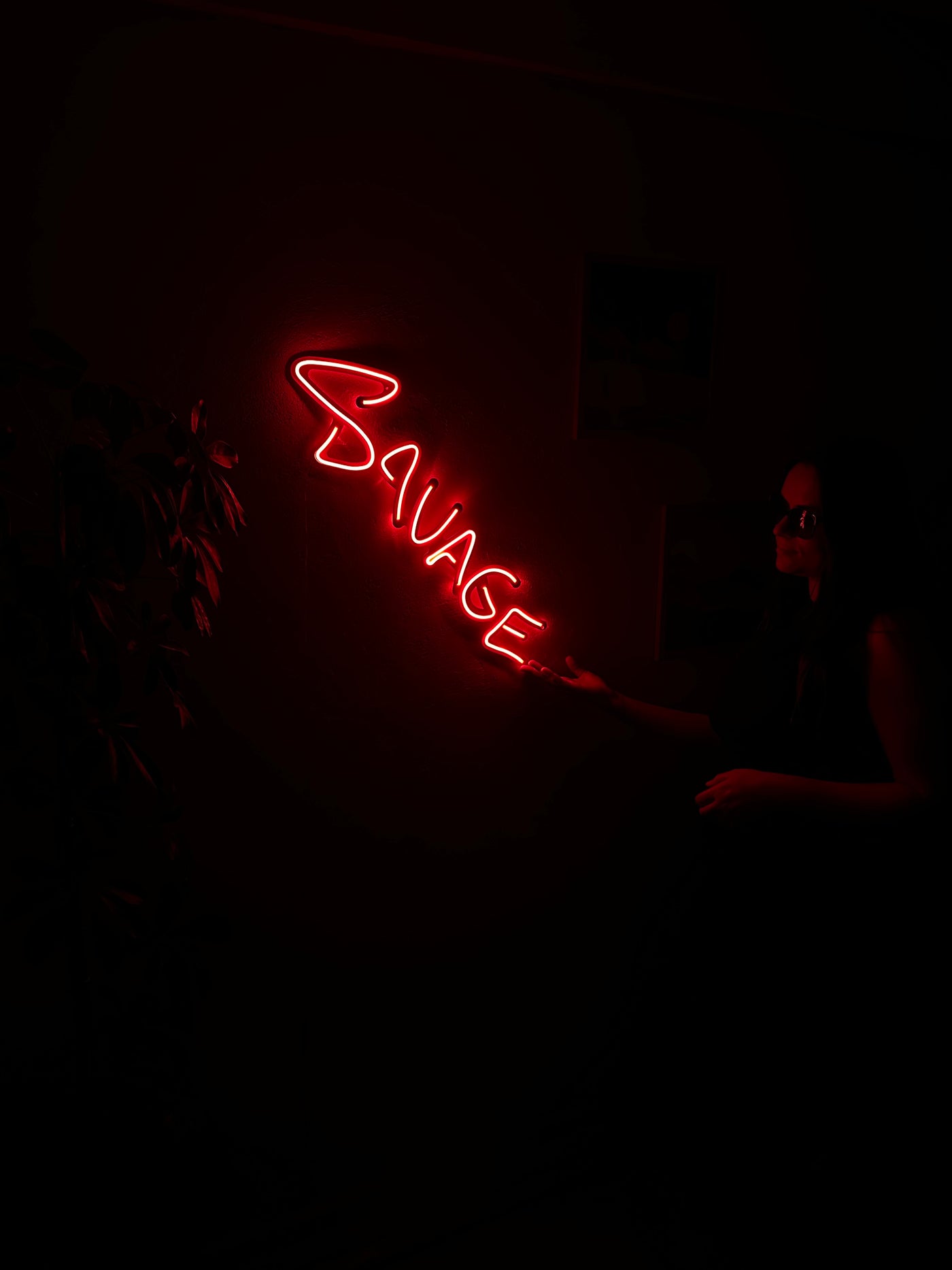 Savage Metal Neon Sign