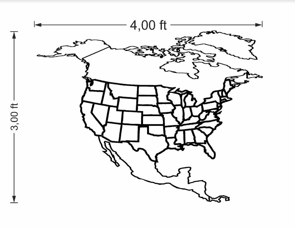 Teresa Special USA Map Order