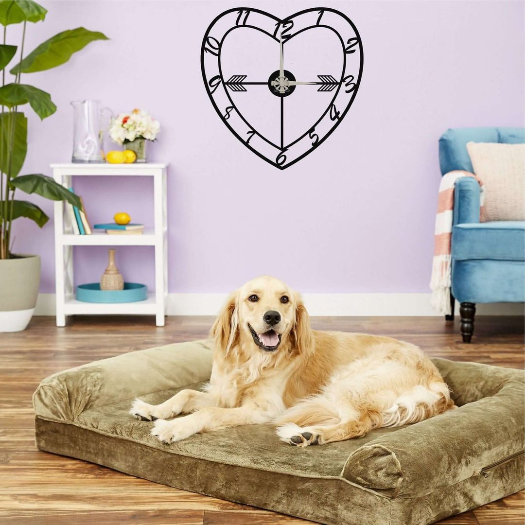 Heart Clock - Wall Clocks available at Dekadron for $99.90