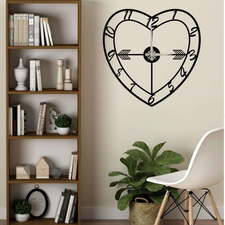 Heart Clock - Wall Clocks available at Dekadron for $69.90