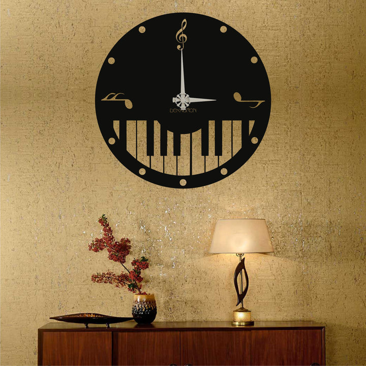 Piano Clock - Wall Clocks available at Dekadron for $69.90