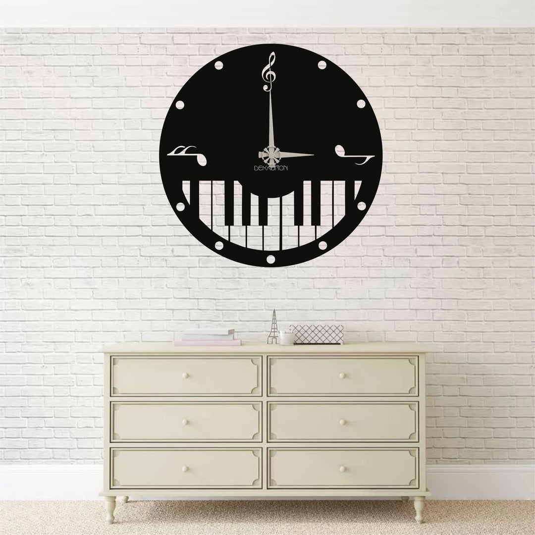 Piano Clock - Wall Clocks available at Dekadron for $99.90