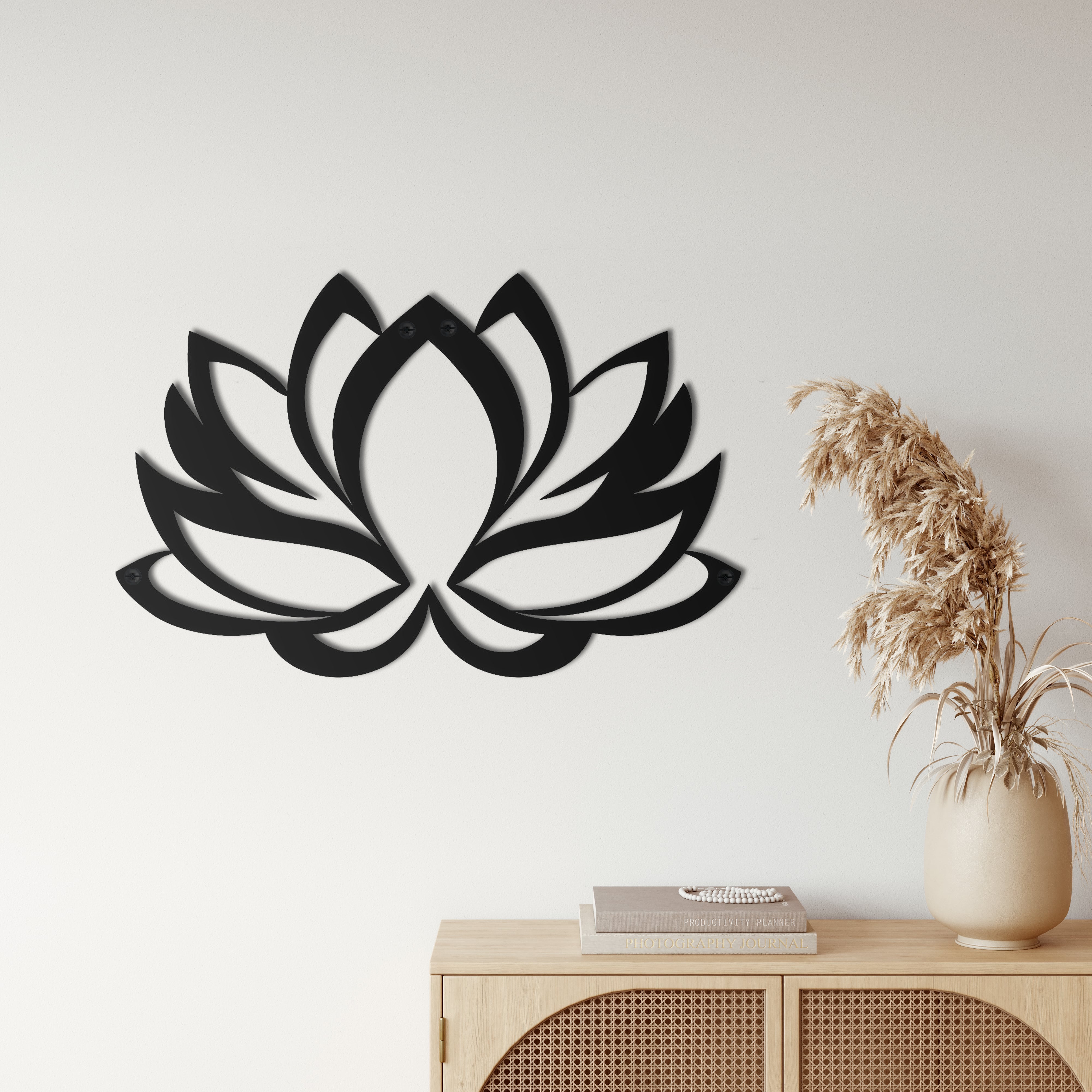 Lotus Metal Wall Art – Dekadron