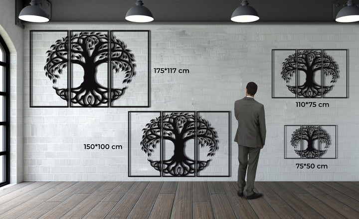 Tree of Life Metal Wall Art - Decor available at Dekadron for $99.90