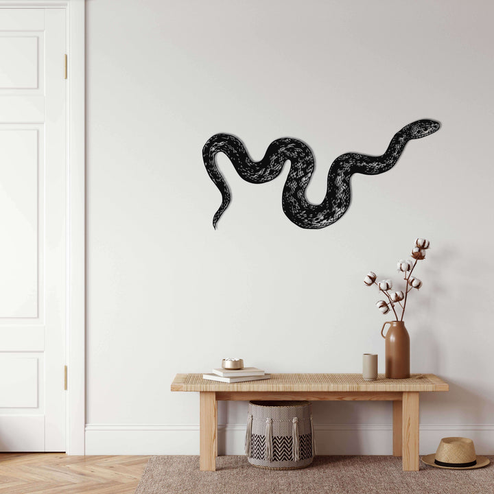 Snake Metal Wall Art - Decor available at Dekadron for $159.90