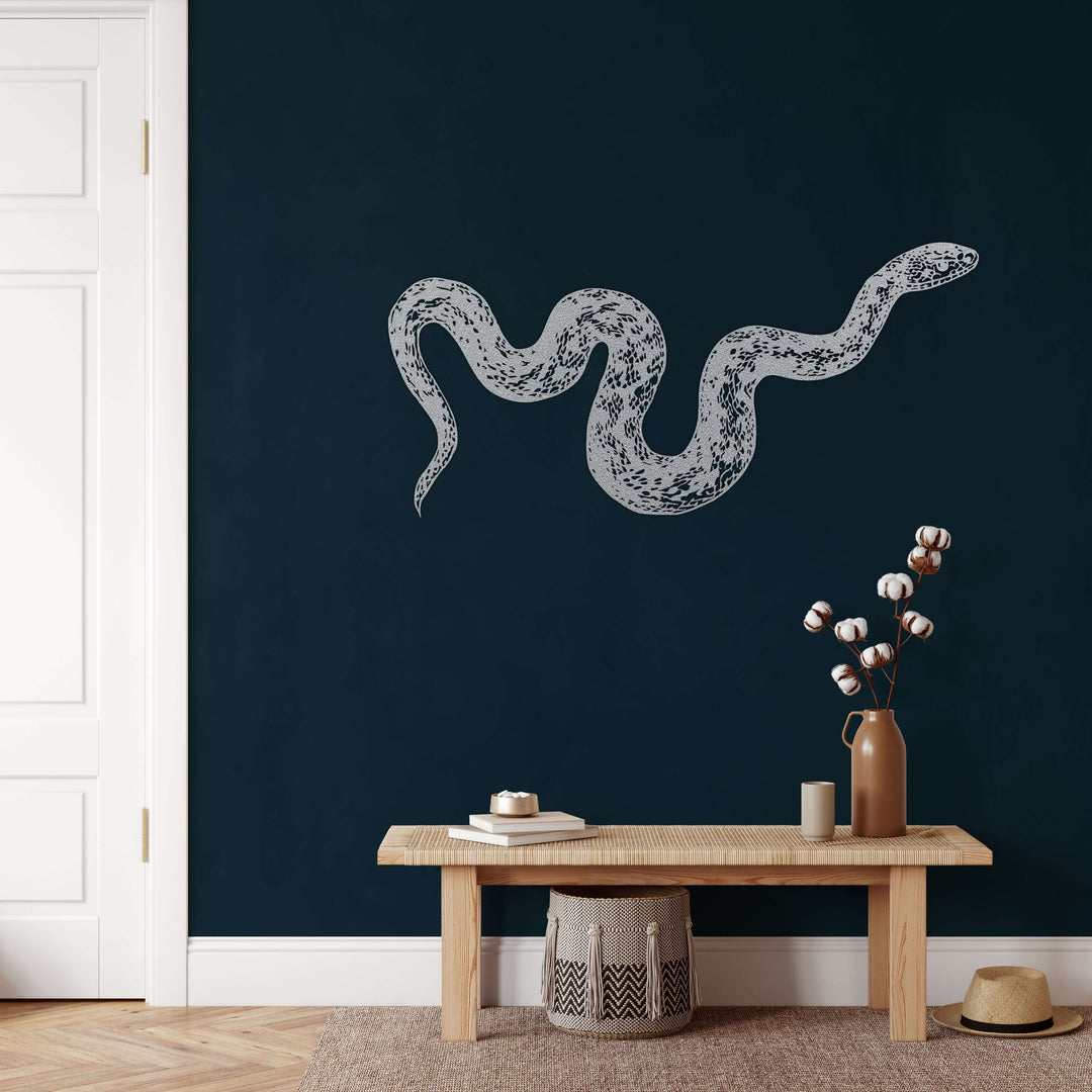 Snake Metal Wall Art - Decor available at Dekadron for $129.90