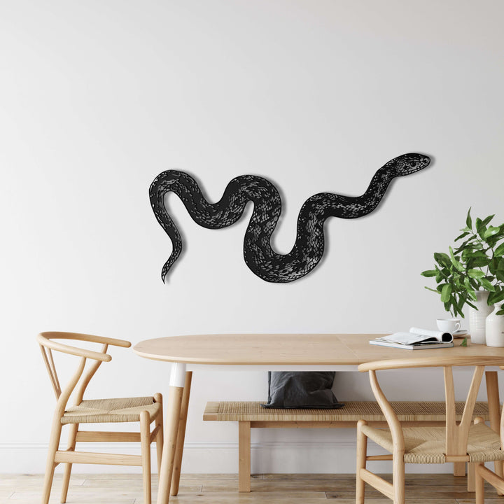 Snake Metal Wall Art - Decor available at Dekadron for $119.90