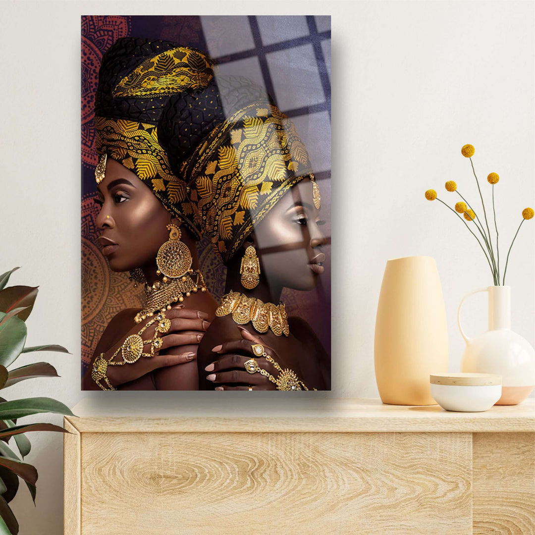 African Woman Wall Decor - Artwork available at Dekadron for $99.90