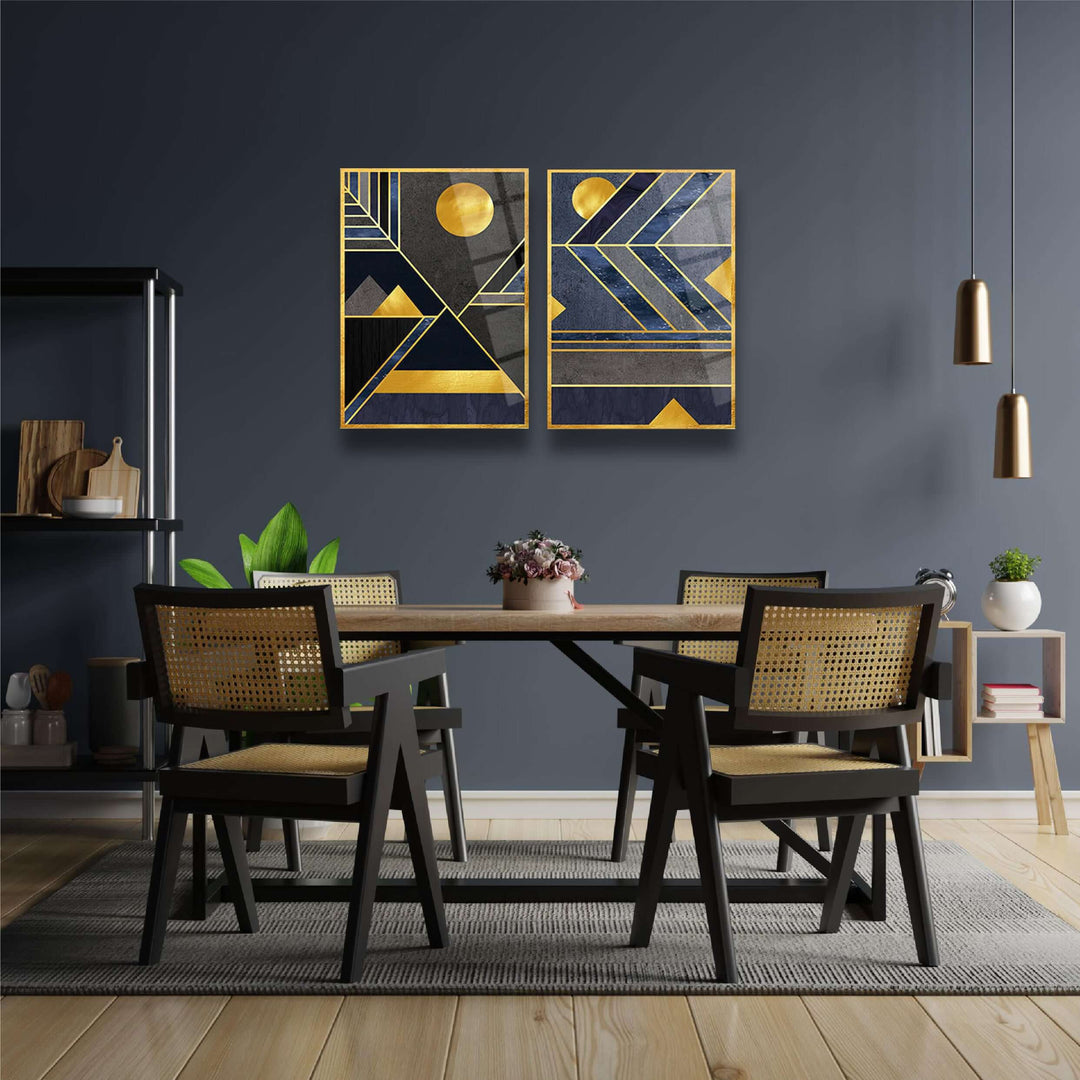 Geometric Design Wall Decor - Artwork available at Dekadron for $299.90