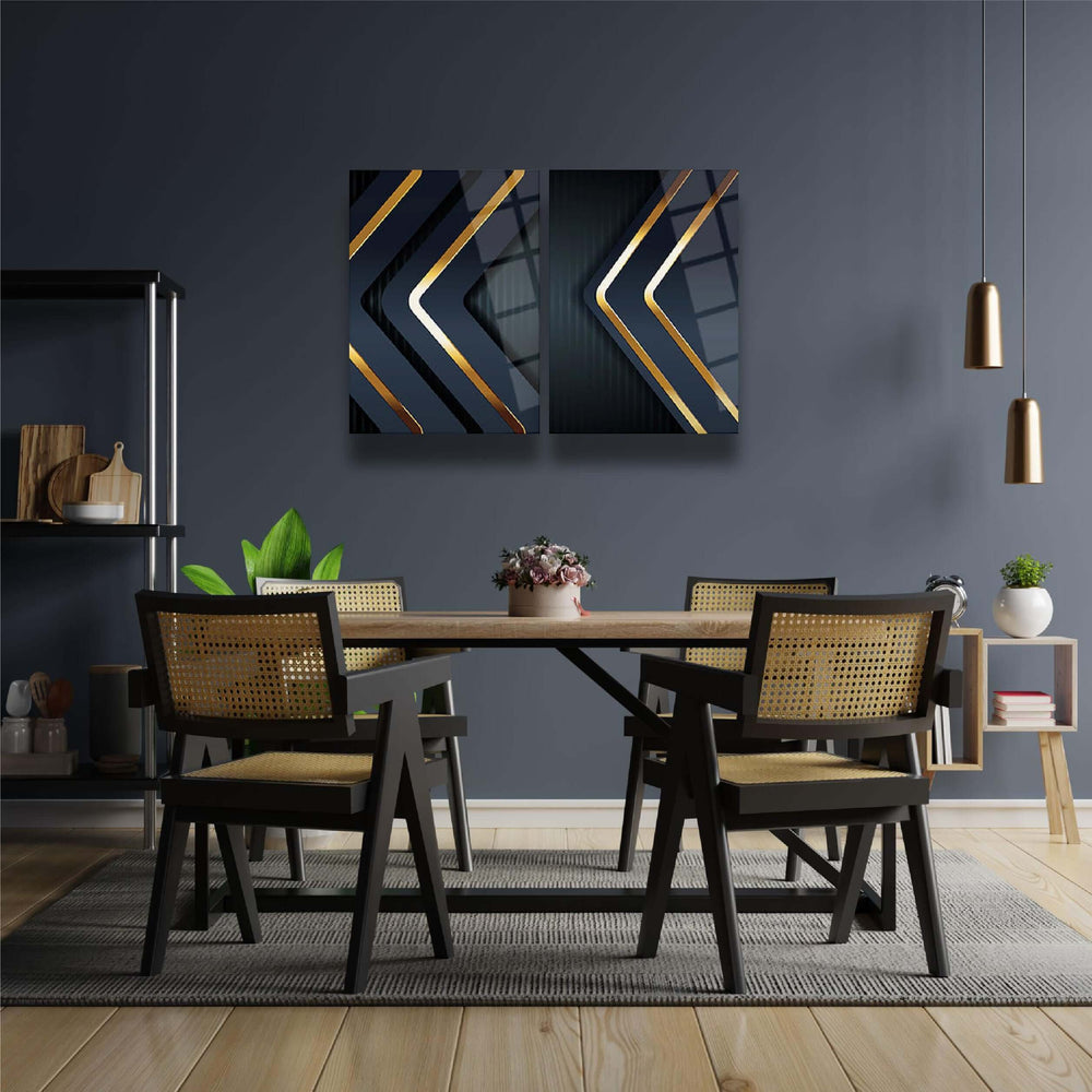 Geometric Design Wall Decor - Artwork available at Dekadron for $299.90