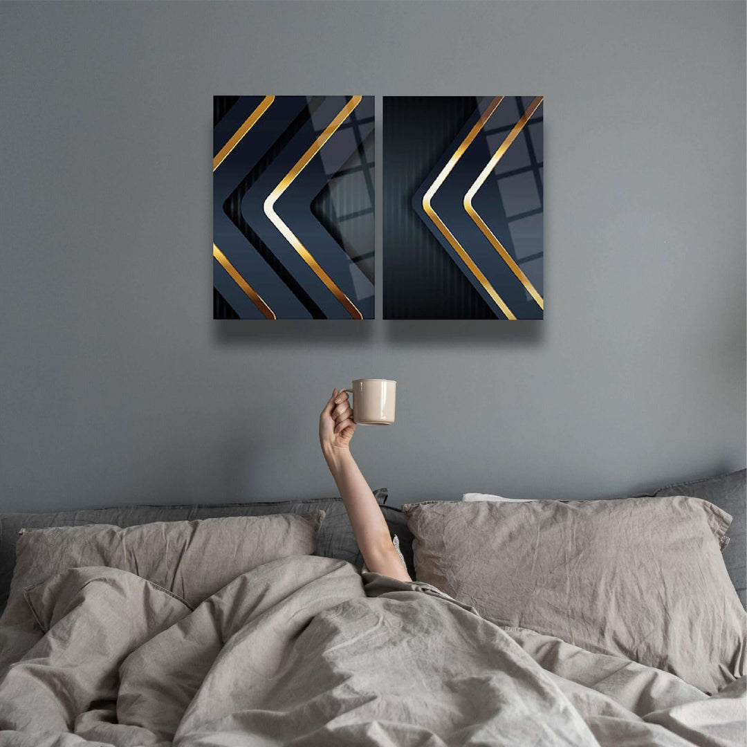 Geometric Design Wall Decor - Artwork available at Dekadron for $199.90